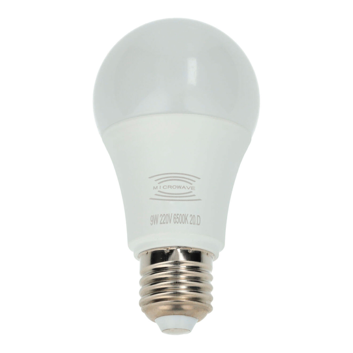 Bombilla 9W sensor movimiento + crepuscular