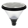 10W solar street light for villa-round