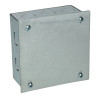 Caja adaptable galvanizada superficie 100x100mm