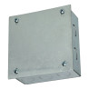 Caixa de junção galvanizada de superfície 100x100mm
