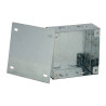 Caixa de junção galvanizada de superfície 100x100mm