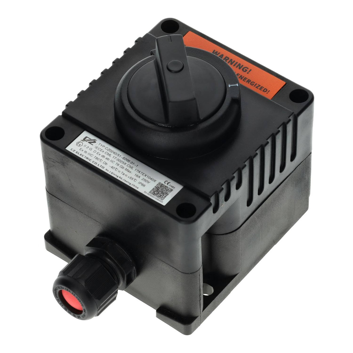 Interrupteur Bipolaire ATEX 16A IP66