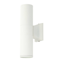 Luz de parede 2XGU10 IP54 branco