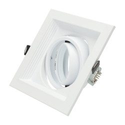 Adjustable white frame for MR16