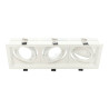 Adjustable white frame for AR60. Triple