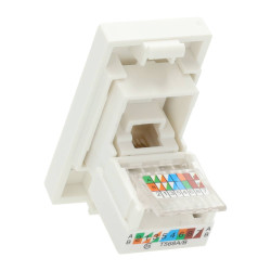 Base modular RJ45 toma Internet