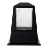 Floor bulkhead lamp E27 IP54 black