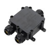 Boîte de jonction à 3 voies étanche IP68