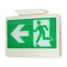 Luminaria evacuación LED función emergencia