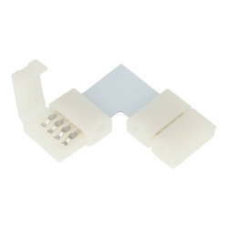 Conector en L tiras 12/24V 5050 RGB