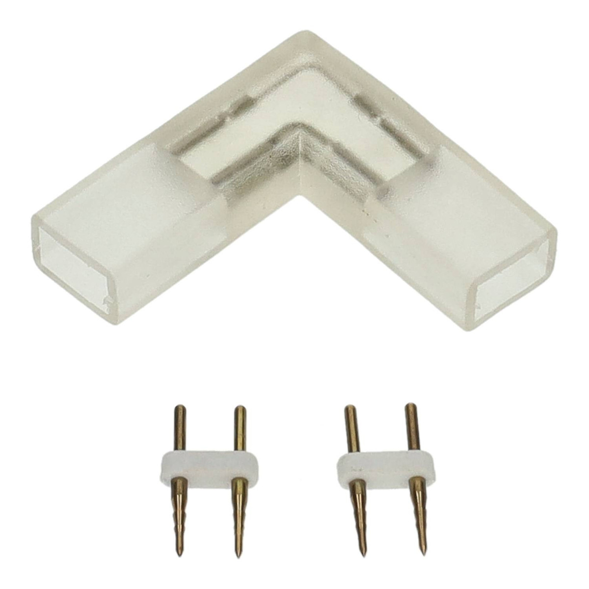 Connecteur L de bande LED 220V