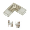 Conector en L tira LED 220V RGB