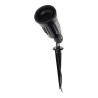 Foco exterior E27 con pincho IP65