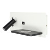 LED wall lamp 7+3W USB + wireless charging RIGHT