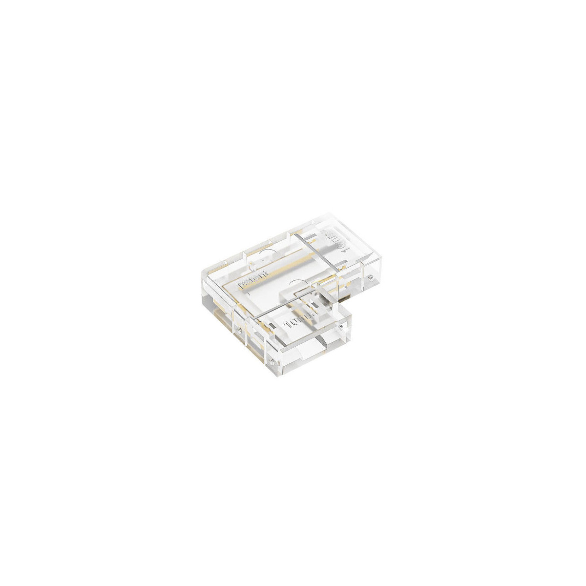 Conector en L para tira LED COB 12/24V 10mm