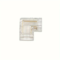 Connecteur en L pour bande LED COB 12/24V 10mm