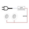 Eclairage de piscine LED 8W 12VDC IP68
