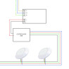 Luz de Piscina LED 8W RGB 12VDC IP68