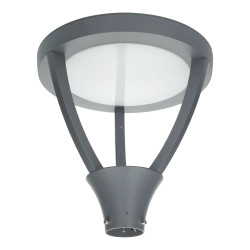 Luz de rua LED 60W Epistar cinzento