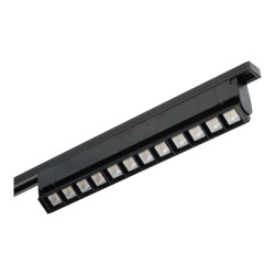 Spot LED linéaire 36W orientable noir