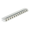 Foco Carril LED lineal 36W orientable blanco