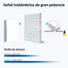 Interruptor doble inalámbrico autoalimentado