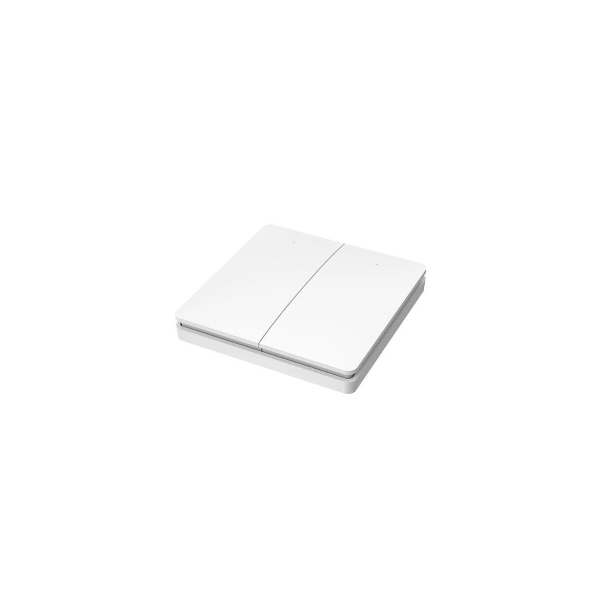 2 gang 1 way self-powered wireless switch