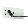 Luz de parede LED 7+3W com USB direito