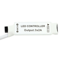 Mini-controleur avec contrôle de la bande LED RGB 12/24V