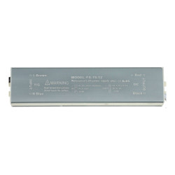 Transformateur 12V IP67 75W