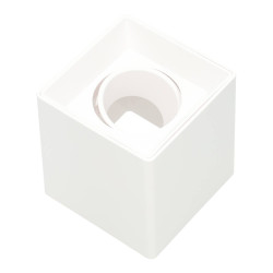 Base cuadrada superficie para bombilla dicroica serie PC
