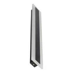 Applique linéaire LED 18W noir 60cm