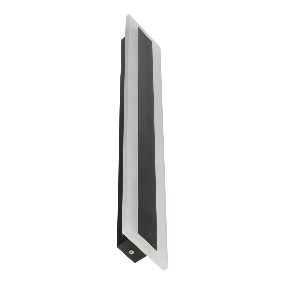 Aplique lineal LED 18W negro 60cm