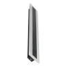 Aplique lineal LED 18W negro 60cm