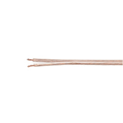 Câble transparent 2x0,5mm