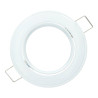 Aro orientable para bombilla dicroica