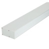 Perfil Colgante de Aluminio Rectangular 2 m para Tiras LED hasta 23 mm