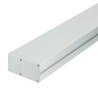 Perfil Colgante de Aluminio Rectangular 2 m para Tiras LED hasta 23 mm