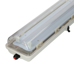 Réglette Étanche ATEX 2 Tubes LED T8 18W IP66 1200mm