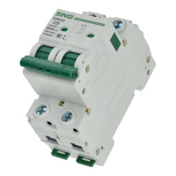 Circuit breaker 2P 6kA