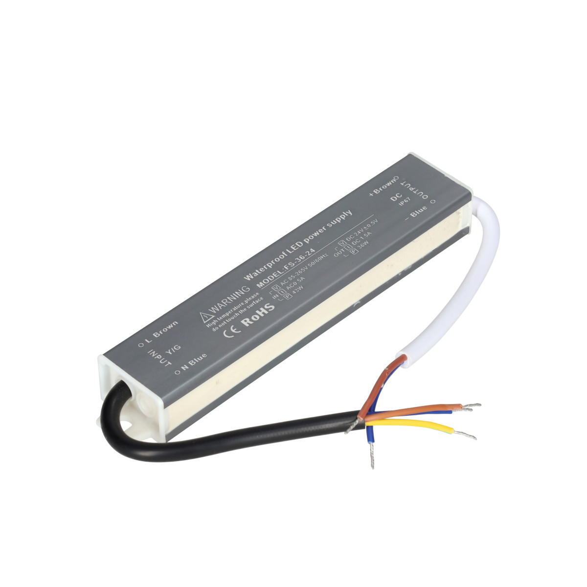 Transformer IP67 36W 24V