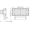 Projecteur CREE-LIFUD 240W LED pour padel/tennis