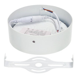 Plafón Led 18W redondo sin borde Ø120mm