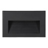 IP65 Outdoor step light - black color