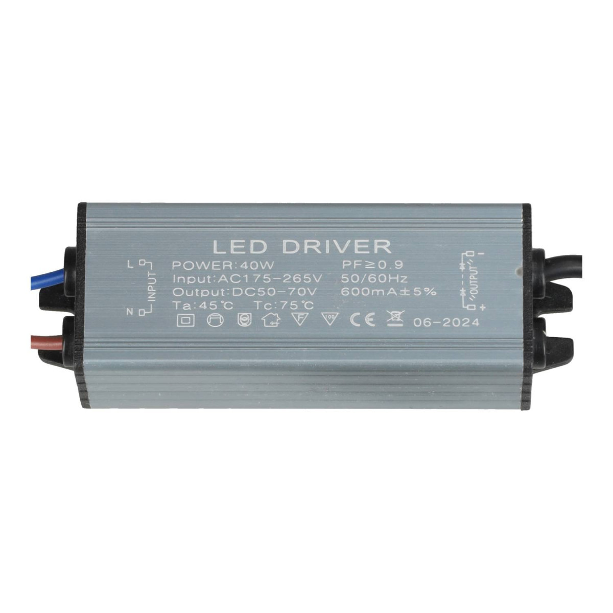 Driver para Panel LED de 36 a 40W 600mA