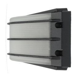 Aplique exterior CURVE2 E27 IP54 negro