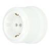 Douille SCHUKO en porcelaine