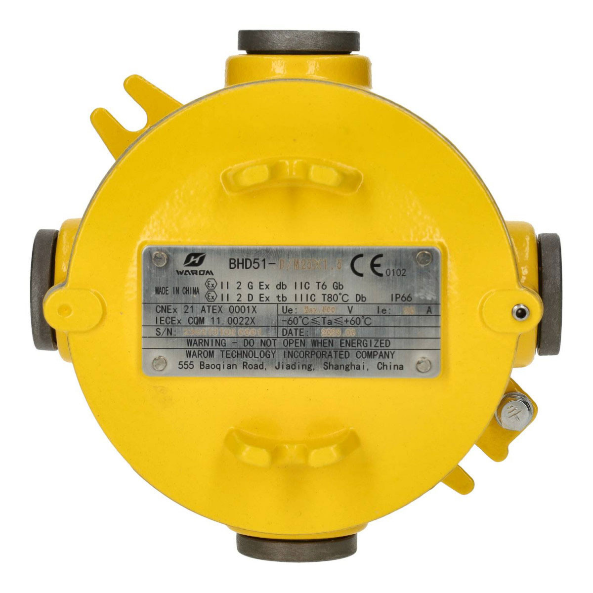 Caja Derivación Industrial ATEX 4 vías M25 IP66