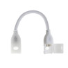 Double connexion pour bande LED RVB 220V avec connecteur rapide