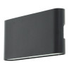 LED wall light 2x6W IP65